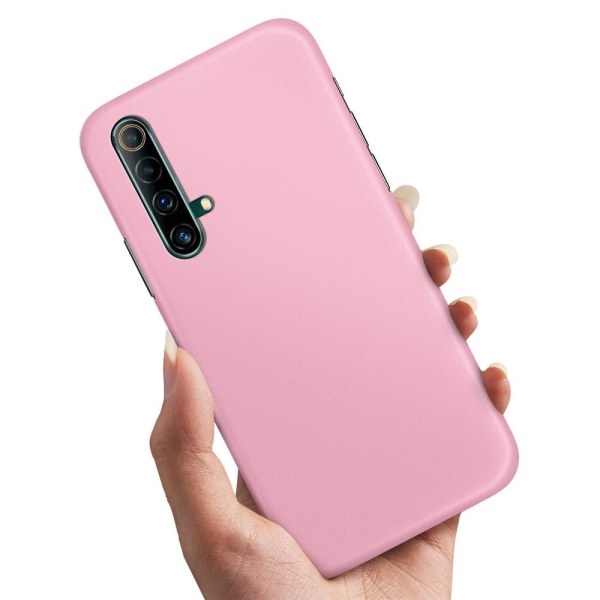 Realme X50 - Cover/Mobilcover Lysrosa Light pink