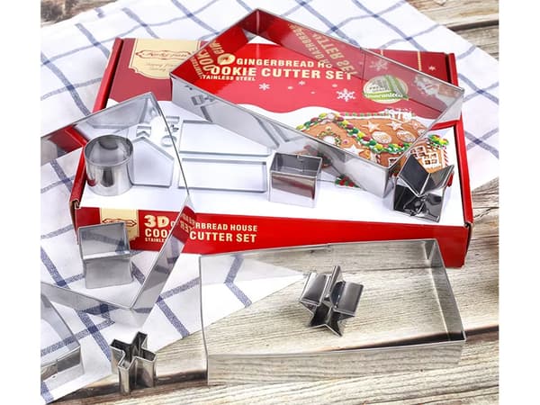 Pepparkakshus jul pepparkaksskärare julkrubba koja