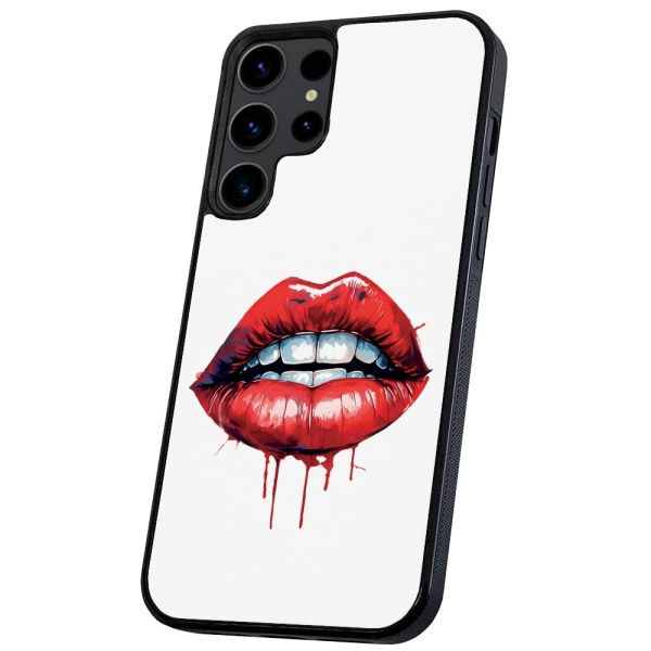Samsung Galaxy S23 Ultra - Cover/Mobilcover Lips