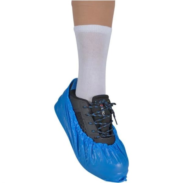 100-Pack - Skoskydd / Skoöverdrag - Skydd för skorna Blå