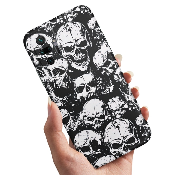 Xiaomi Redmi Note 10 Pro - Skal/Mobilskal Skulls