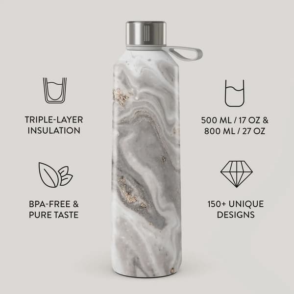 Burga Snowstorm - Vatten-/Termosflaska 800ml