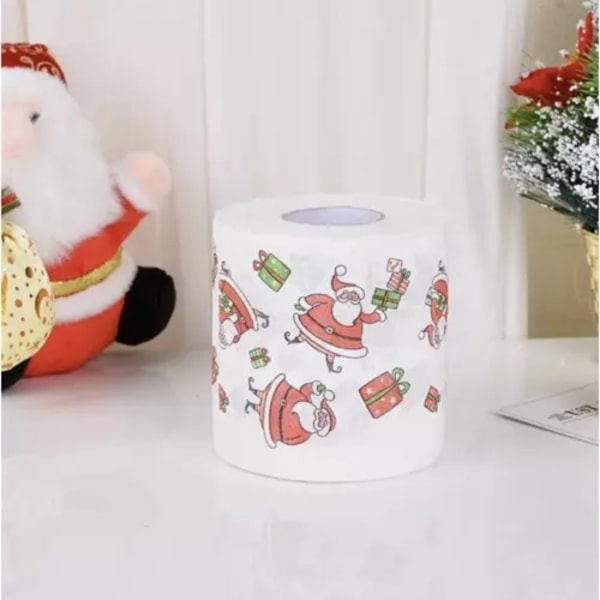 4-Kpl - Joulu WC-paperi