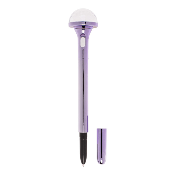 Kynä / Kuulakärkikynä Discopallo LED-valolla Multicolor