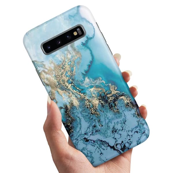 Deksel / Mobildeksel til Samsung Galaxy S10 - Kunstmønster