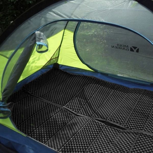 Sammenleggbar Madrass for Camping - 180x60x1 cm Black