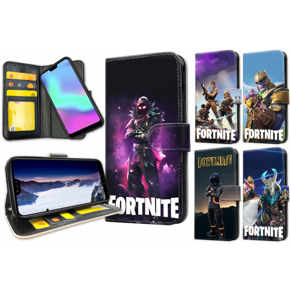 Huawei P20 - Plånboksfodral/Skal Fortnite 4