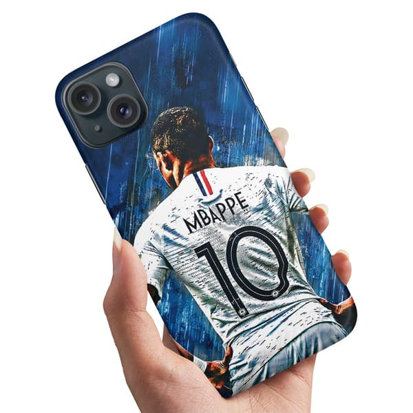 Cover / Mobilcover til iPhone 15 - Mbappe