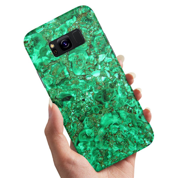 Samsung Galaxy S8 - Cover/Mobilcover Marmor Multicolor