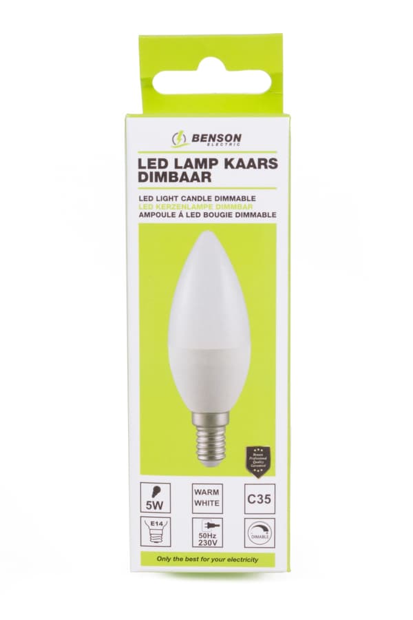 LED-ljus kronljus C35 5 W E14 dimbar