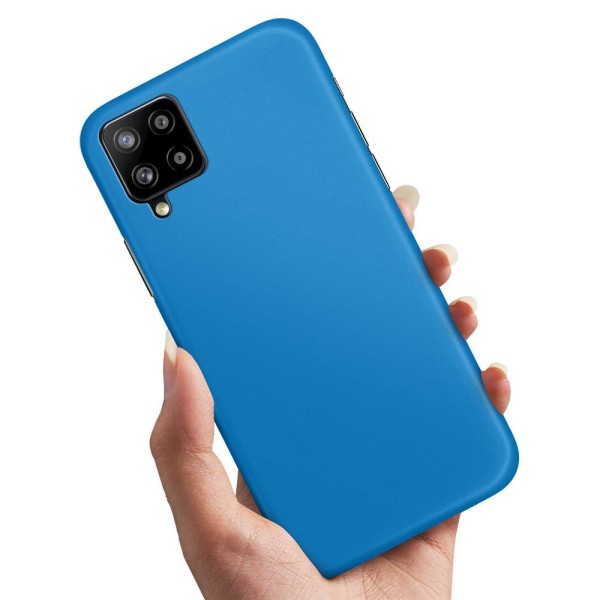 Samsung Galaxy A12 - Deksel/Mobildeksel Blå