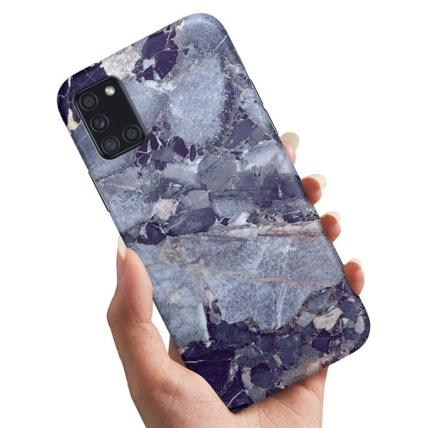 Samsung Galaxy A31 - Cover/Mobilcover Marmor Multicolor