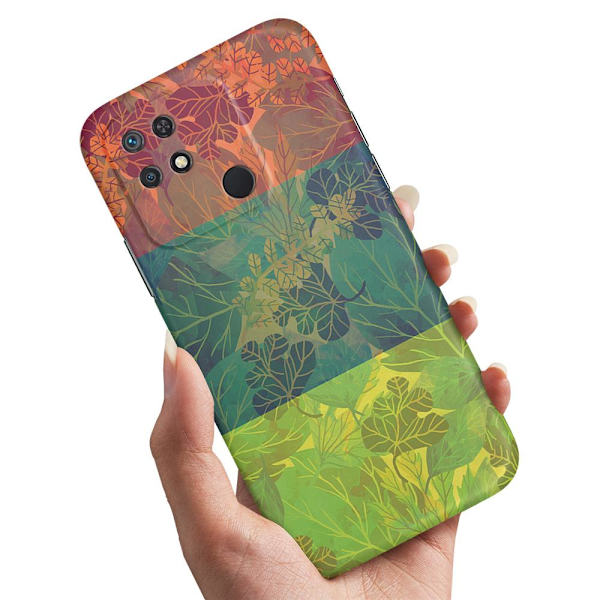 Xiaomi Redmi 10C - Skal/Mobilskal Lövmönster