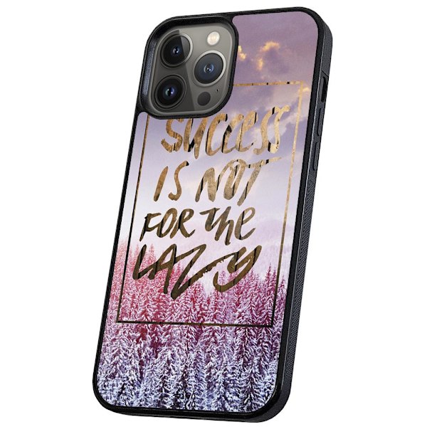 iPhone 14 Pro - Skal/Mobilskal Success Not Lazy