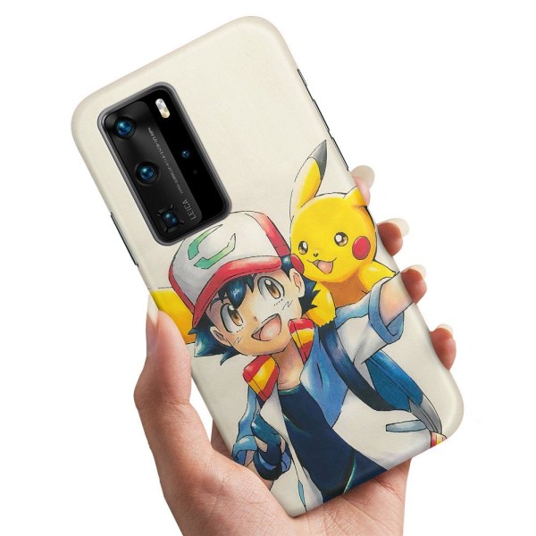 Huawei P40 - Deksel/Mobildeksel Pokemon