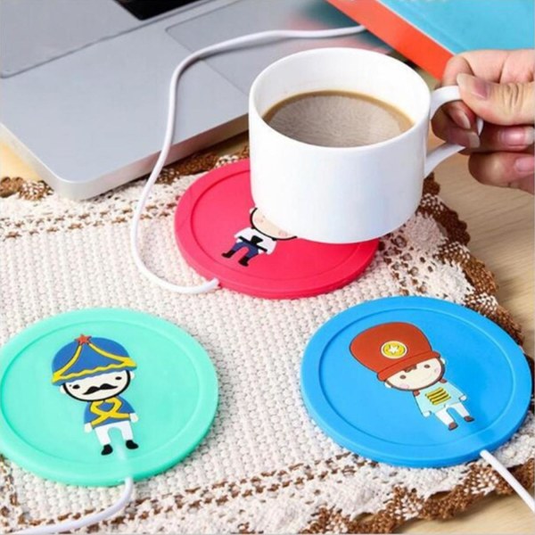 USB-mukilämmitin / Lämmitin Mukeille & Kahvikupeille Multicolor