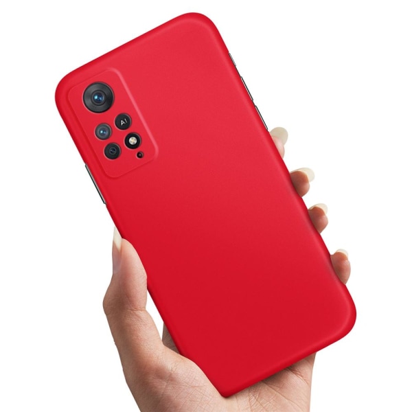 Xiaomi Redmi Note 11 Pro - Cover/Mobilcover Rød