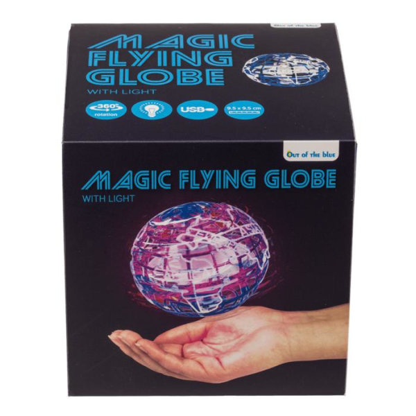 Magic Floating Globe - Lentävä bumerangi-lelu Multicolor