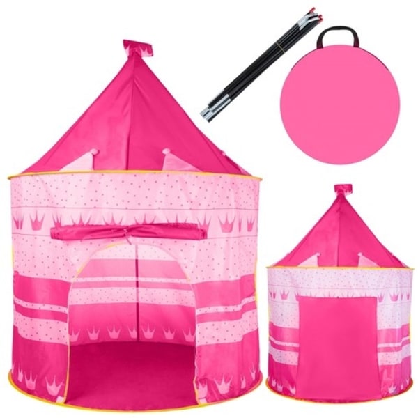 Leke-telt for Barn / Barntelt - Pop Up Telt Pink