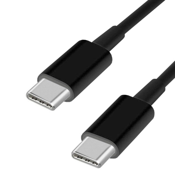 2M Laddare för Samsung - Snabbladdare - USB-C Laddare - Kabel Svart