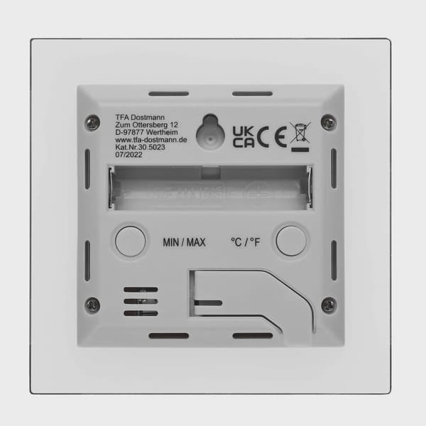 TFA Digital Inomhustermometer och Hygrometer Silver
