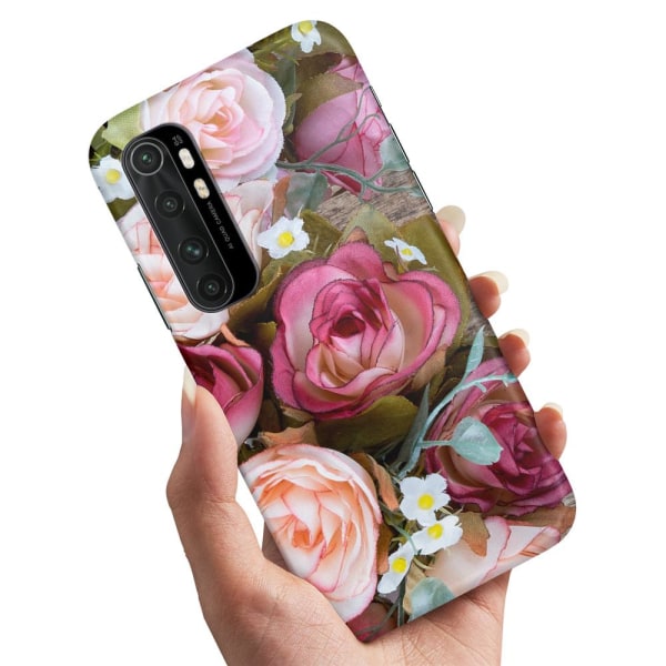 Xiaomi Mi Note 10 Lite - Cover/Mobilcover Blomster
