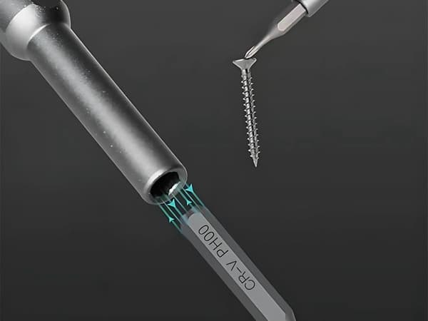 Precisionsskruvmejselset 24-delar - Magnetiska bits med etui