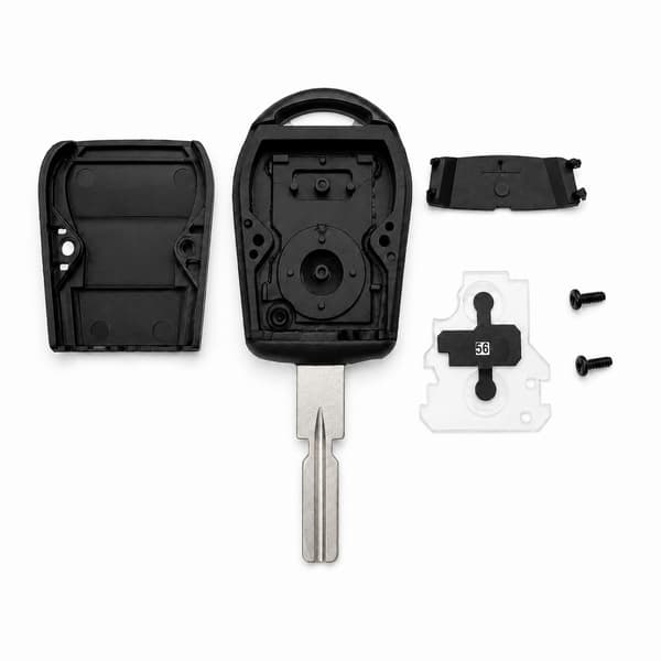 Nøkkelskall kompatibelt med BMW BM-201 – 2 knapper