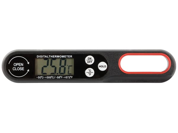 Digital Köttermometer - Termometer Black