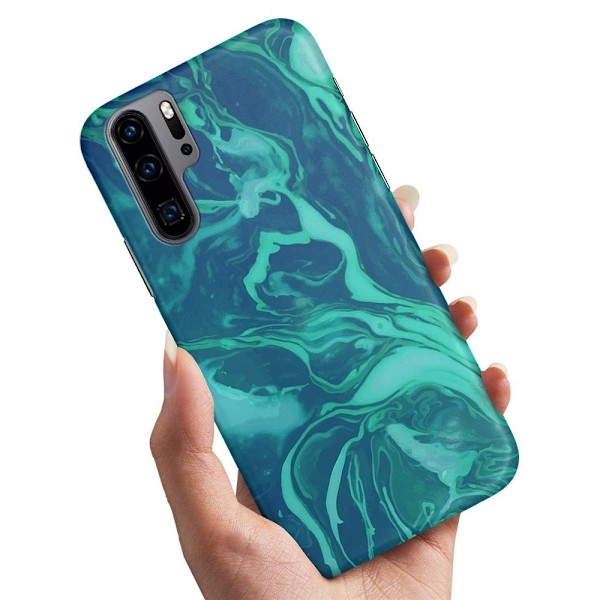 Huawei P30 Pro - Cover/Mobilcover Marmor Multicolor