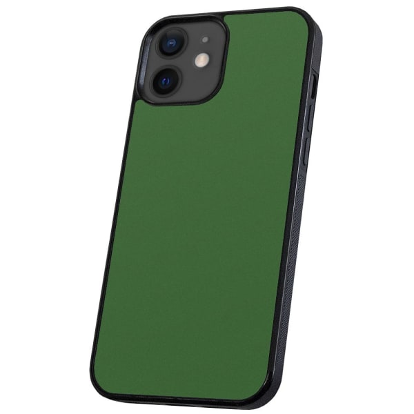 iPhone 12/12 Pro - Skal/Mobilskal Grön