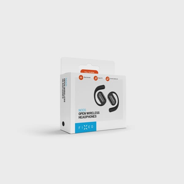 FIXED Nods trådlöst headset IPX5 BT5.3 Svart