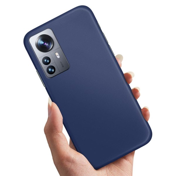 Xiaomi 12 Pro - Cover/Mobilcover Mørkblå Dark blue
