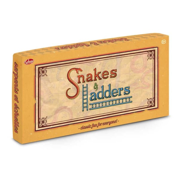 Ormar och Stegar - Sällskapsspel / Brädspel - Snakes & Ladders multifärg