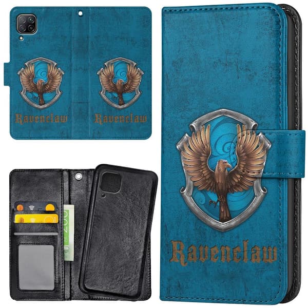 Huawei P40 Lite - Lompakkokotelo/Kuoret Harry Potter Hufflepuff Multicolor