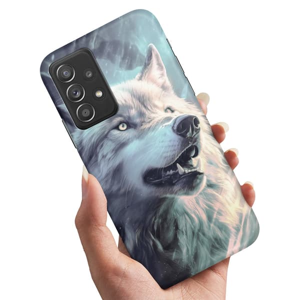 Skal / Mobilskal till Samsung Galaxy A53 5G - Wolf