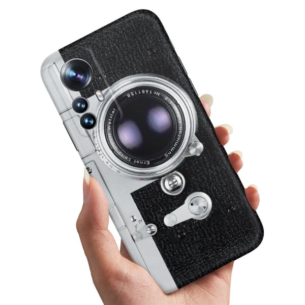 Xiaomi 12T/12T Pro - Skal/Mobilskal Retro Kamera