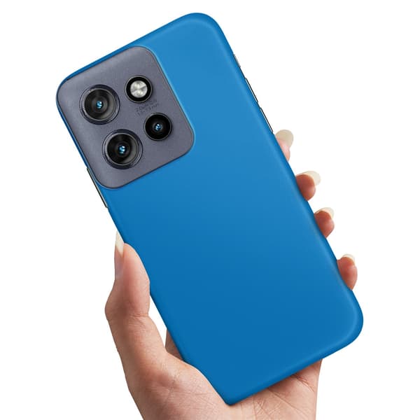 Deksel / Mobildeksel til Motorola Edge 50 Neo - Blå