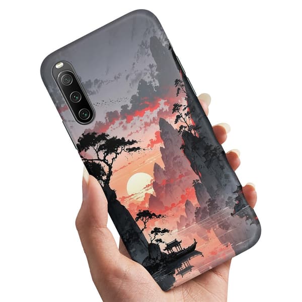Deksel / Mobildeksel til Sony Xperia 10 IV - Sunset
