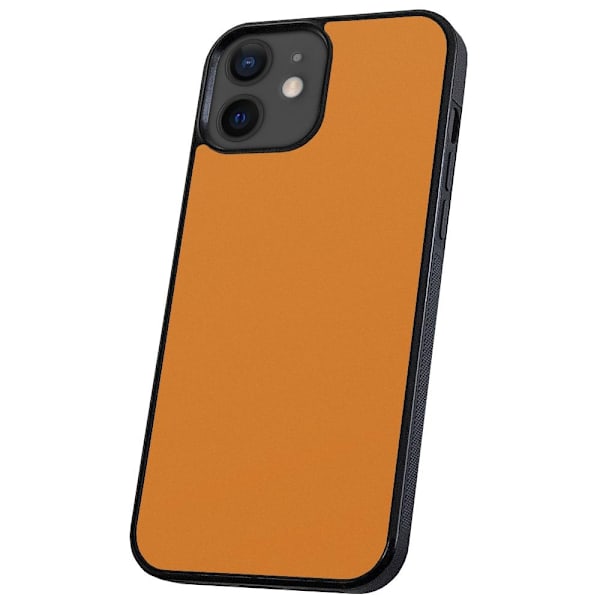 iPhone 12 Mini - Skal/Mobilskal Orange