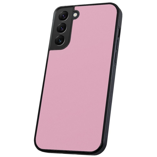 Samsung Galaxy S22 - Cover/Mobilcover Lysrosa Light pink
