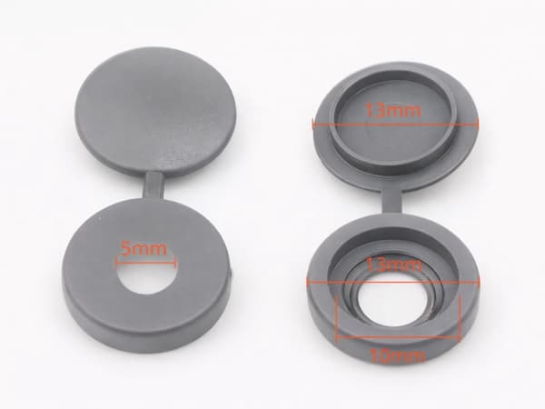 Skruvskydd 100 st möbel Grey