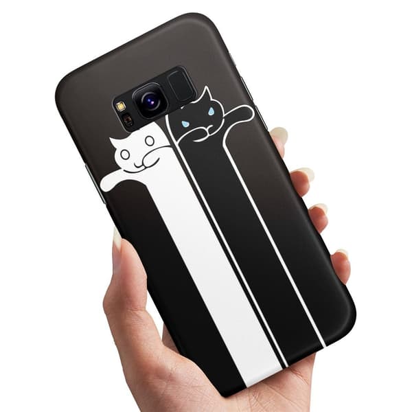 Deksel / Mobildeksel til Samsung Galaxy S8 Plus - Avlange Katter
