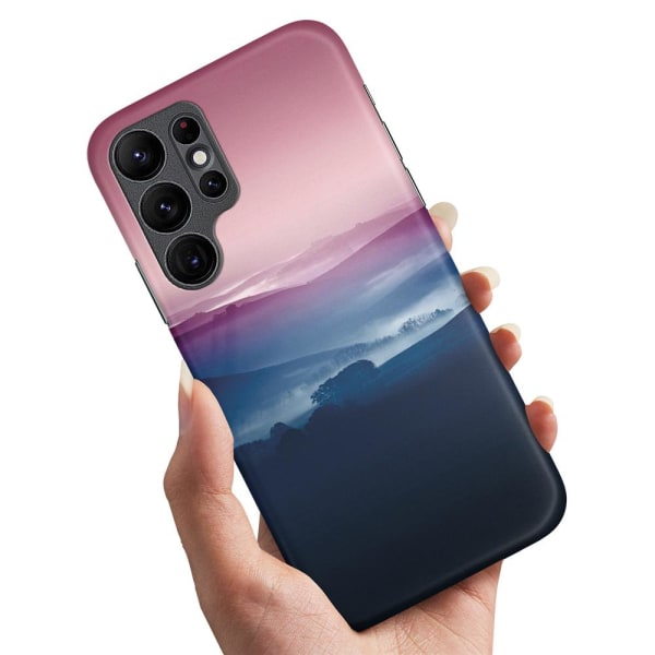 Samsung Galaxy S22 Ultra - Kuoret/Suojakuori Värikkäät Laaksot Multicolor