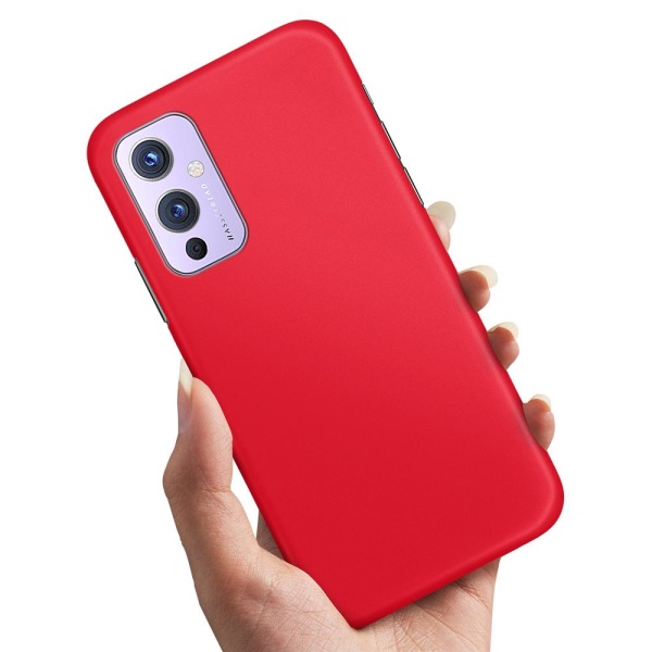 OnePlus 9 - Deksel/Mobildeksel Rød