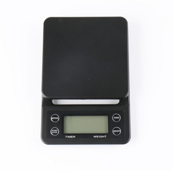 Digitalvekt / kjøkkenvekt - 0,1g-5kg Black