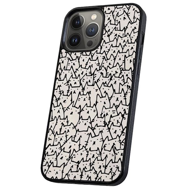 iPhone 14 Pro Max - Skal/Mobilskal Kattgrupp