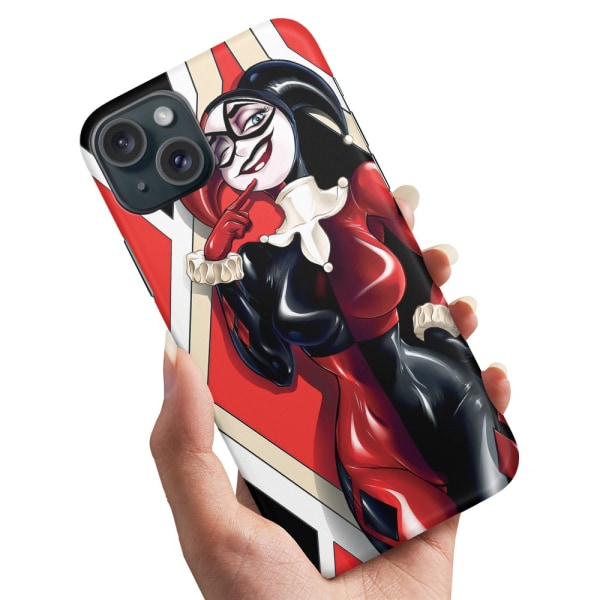 iPhone 15 Plus - Deksel/Mobildeksel Harley Quinn