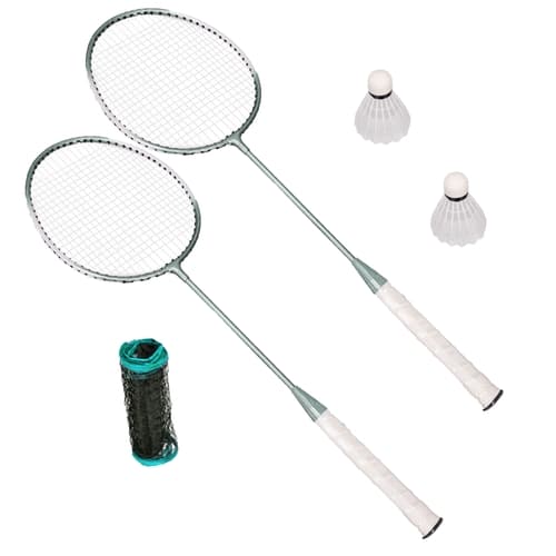 Badmintonset med racket & nät - Badminton