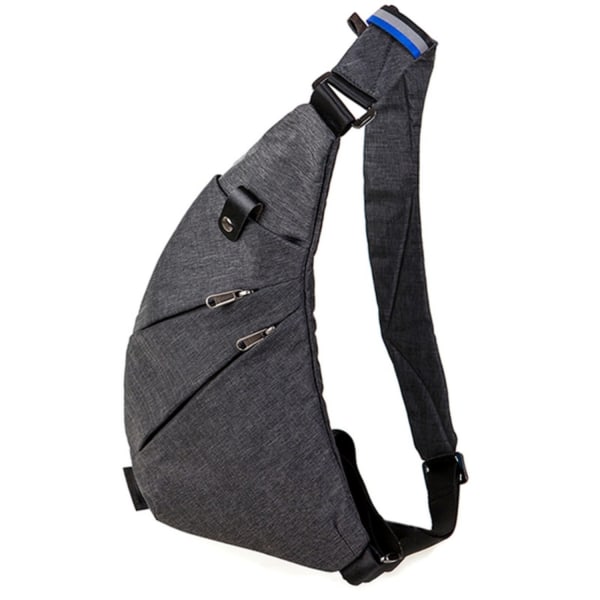 Olkalaukku / Laukku - Monikäyttöiset taskut (tummanharmaa) Dark grey